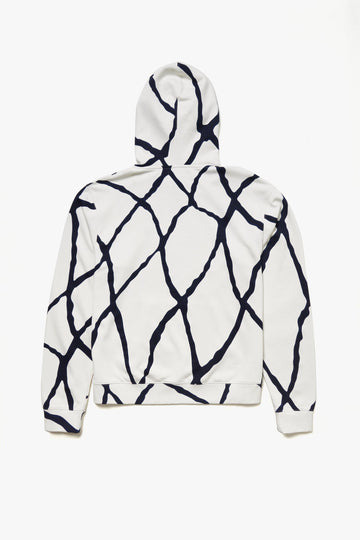 Allover Oxley Print Organic Cotton Hoodie - Oxley Official